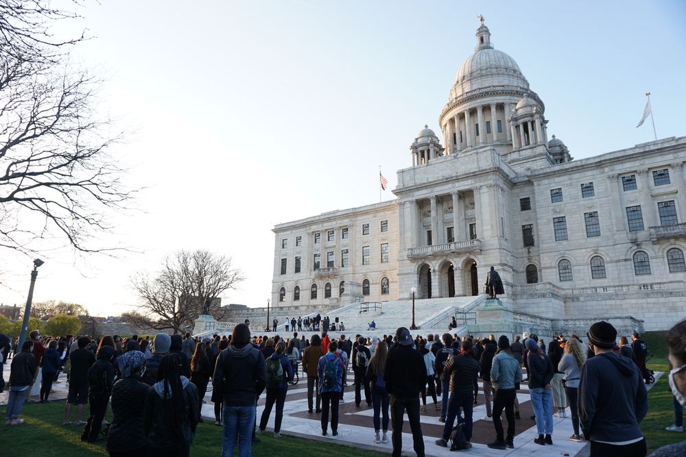Hundreds gather in Providence to protest killing of Duante Wright by Minnesota police - Vimarsana News