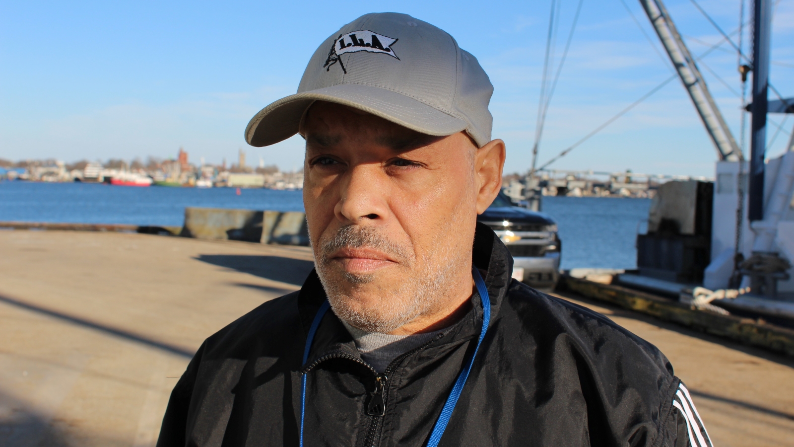 Kevin Rose, the president of ILA Local 1413, is a third-generation longshoreman in New Bedford.