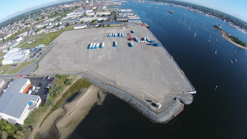 The New Bedford Marine Commerce Terminal is billed as the nation's first pier custom-built for the offshore wind industry.