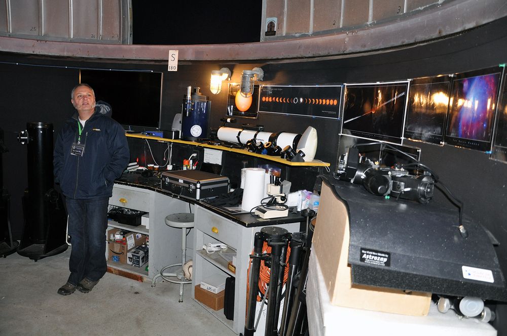 New state of the art telescope is one small step for Frosty Drew ...