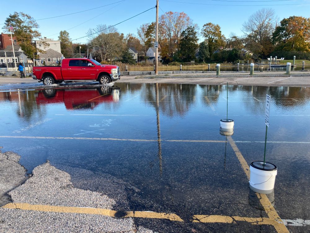 High tide flooding offers a glimpse of Rhode Island's future as sea