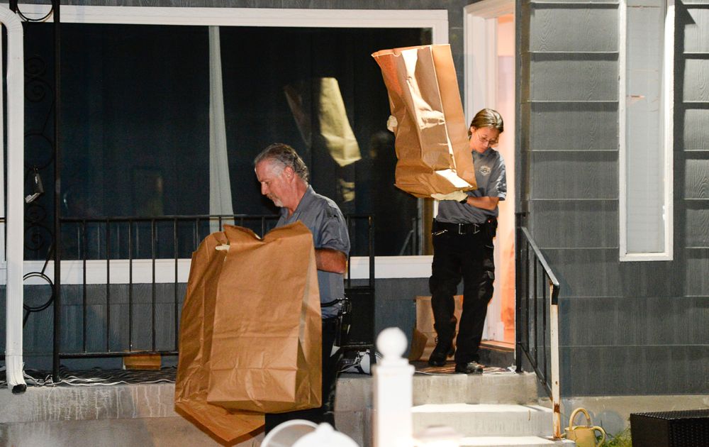 Police investigators remove multiple bags of evidence during their search of a home in Salt Lake City as part of the disappearance of University of Utah student MacKenzie Lueck that carried on into the early morning hours of Thursday, June 27, 2019. (Francisco Kjolseth/The Salt Lake Tribune via AP) Police investigators remove multiple bags of evidence during their search of a home in Salt Lake City as part of the disappearance of University of Utah student MacKenzie Lueck that carried on into the early morning hours of Thursday, June 27, 2019. (Francisco Kjolseth/The Salt Lake Tribune via AP)