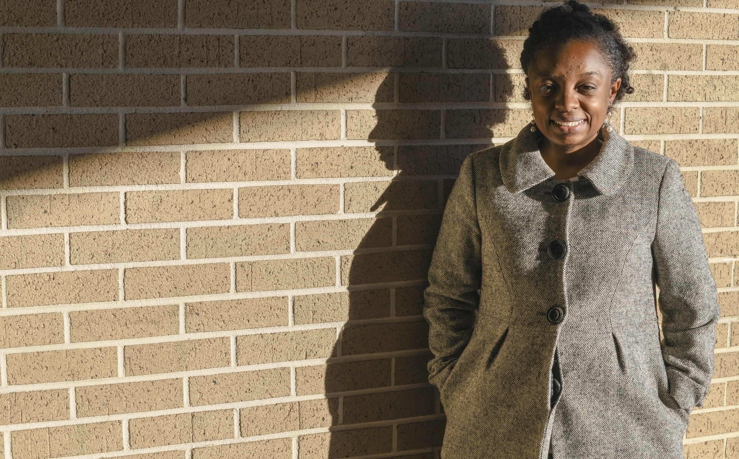 Joycelyn Davis, a direct descendant of Clotilda survivor Charlie Lewis,stands for a portrait at the community center in Africatown in Mobile, Ala., on Tuesday, Jan. 29, 2019. Davis is is organizing the Joycelyn Davis, a direct descendant of Clotilda survivor Charlie Lewis,stands for a portrait at the community center in Africatown in Mobile, Ala., on Tuesday, Jan. 29, 2019. Davis is is organizing the