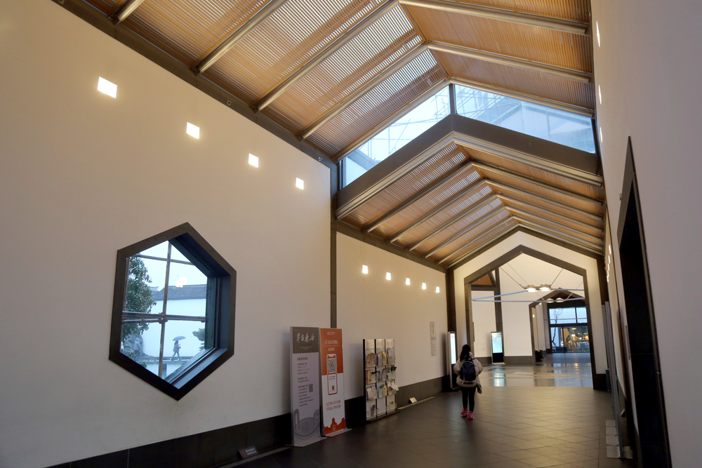 In this Jan. 11, 2019, photo, the Suzhou Museum, designed by Chinese-American architect I.M. Pei, is seen in Suzhou in eastern China's Jiangsu Province. Pei, the versatile, globe-trotting architect who revived the Louvre with a giant glass pyramid and captured the spirit of rebellion at the multi-shaped Rock and Roll Hall of Fame, has died at age 102, a spokesman confirmed Thursday, May 16, 2019. (Chinatopix via AP) In this Jan. 11, 2019, photo, the Suzhou Museum, designed by Chinese-American architect I.M. Pei, is seen in Suzhou in eastern China's Jiangsu Province. Pei, the versatile, globe-trotting architect who revived the Louvre with a giant glass pyramid and captured the spirit of rebellion at the multi-shaped Rock and Roll Hall of Fame, has died at age 102, a spokesman confirmed Thursday, May 16, 2019. (Chinatopix via AP)