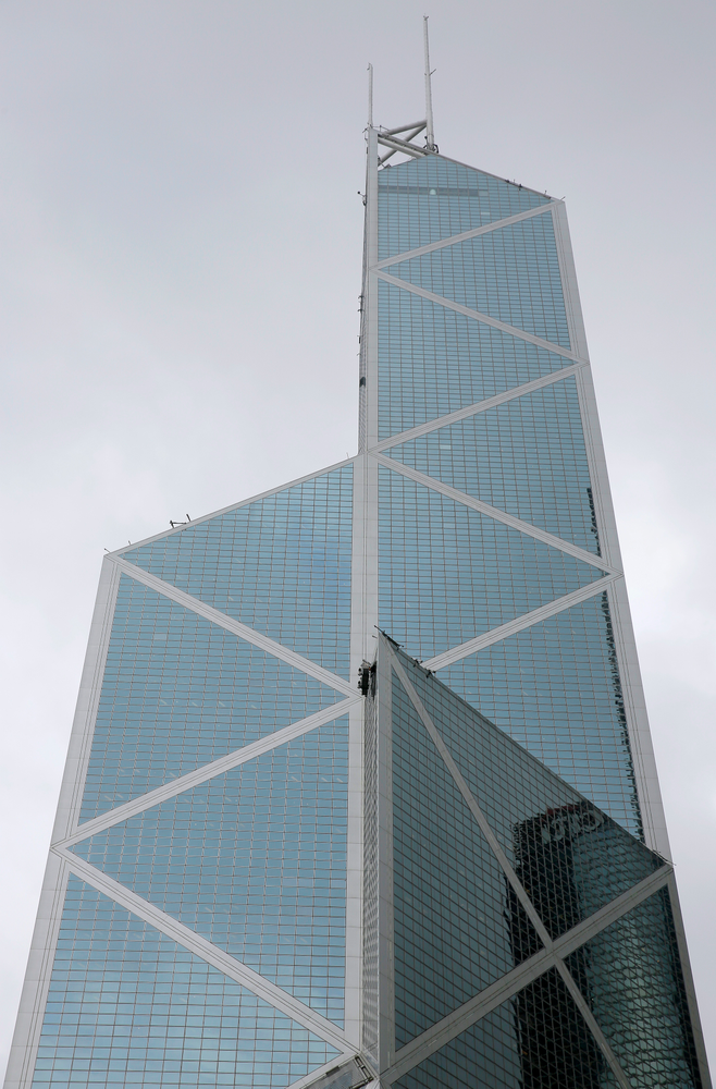 Bank of China Tower, a building designed by architect I.M. Pei, is seen in Hong Kong Friday, May 17, 2019. Pei, the globe-trotting architect who revived the Louvre museum in Paris with a giant glass pyramid and captured the spirit of rebellion at the multi-shaped Rock and Roll Hall of Fame, has died at age 102, a spokesman confirmed Thursday. (AP Photo/Vincent Yu) Bank of China Tower, a building designed by architect I.M. Pei, is seen in Hong Kong Friday, May 17, 2019. Pei, the globe-trotting architect who revived the Louvre museum in Paris with a giant glass pyramid and captured the spirit of rebellion at the multi-shaped Rock and Roll Hall of Fame, has died at age 102, a spokesman confirmed Thursday. (AP Photo/Vincent Yu)
