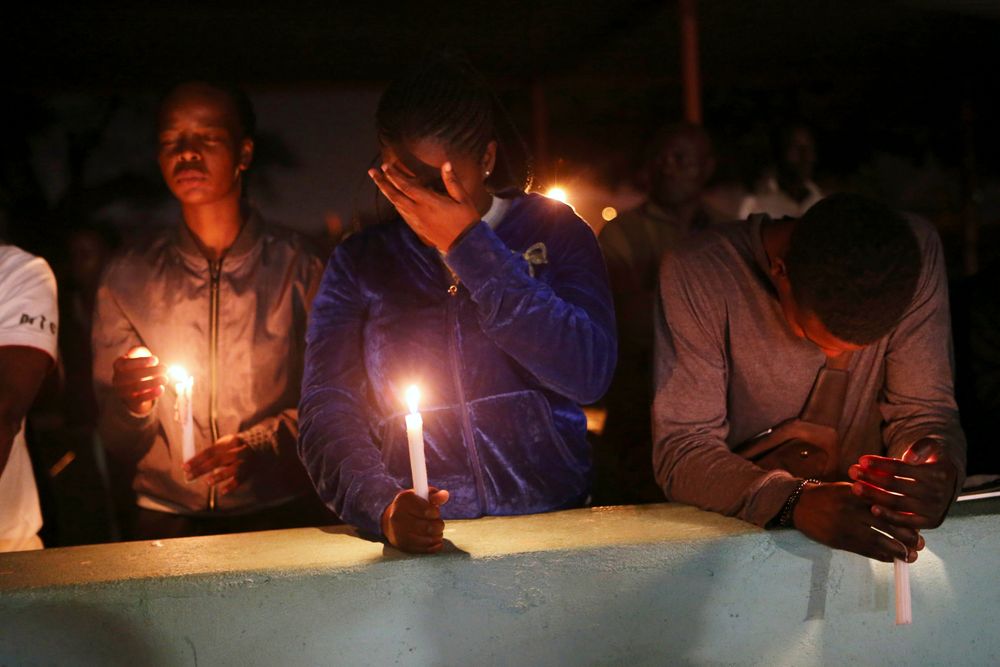 A night vigil prayer is held for a missing doctor, Peter Magombeyi, by well-wishers and fellow doctors at Harare hospital, Tuesday, Sept. 17, 2019. The Zimbabwe Hospitals Association has said that that their president, Peter Magombeyi, was abducted on Saturday, days after receiving threats on his phone. Magombeyi had expressed concerns to journalists about the poor state of Zimbabwe's hospitals.(AP Photo/Tsvangirayi Mukwazhi) A night vigil prayer is held for a missing doctor, Peter Magombeyi, by well-wishers and fellow doctors at Harare hospital, Tuesday, Sept. 17, 2019. The Zimbabwe Hospitals Association has said that that their president, Peter Magombeyi, was abducted on Saturday, days after receiving threats on his phone. Magombeyi had expressed concerns to journalists about the poor state of Zimbabwe's hospitals.(AP Photo/Tsvangirayi Mukwazhi)