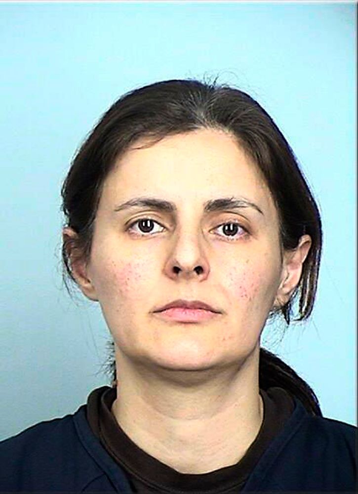 FILE - This undated file photo provided by the Sherburne County Sheriff's Office shows Negar Ghodskani, an Iranian citizen, who was sentenced Tuesday, Sept. 24, 2019, in Minnesota to 27 months in federal prison for her role in an alleged conspiracy to illegally export restricted technology from the U.S. to Iran. Ghodskani was deported Tuesday after she was sentenced to time served. (Sherburne County Sheriff's Office via AP, File) FILE - This undated file photo provided by the Sherburne County Sheriff's Office shows Negar Ghodskani, an Iranian citizen, who was sentenced Tuesday, Sept. 24, 2019, in Minnesota to 27 months in federal prison for her role in an alleged conspiracy to illegally export restricted technology from the U.S. to Iran. Ghodskani was deported Tuesday after she was sentenced to time served. (Sherburne County Sheriff's Office via AP, File)