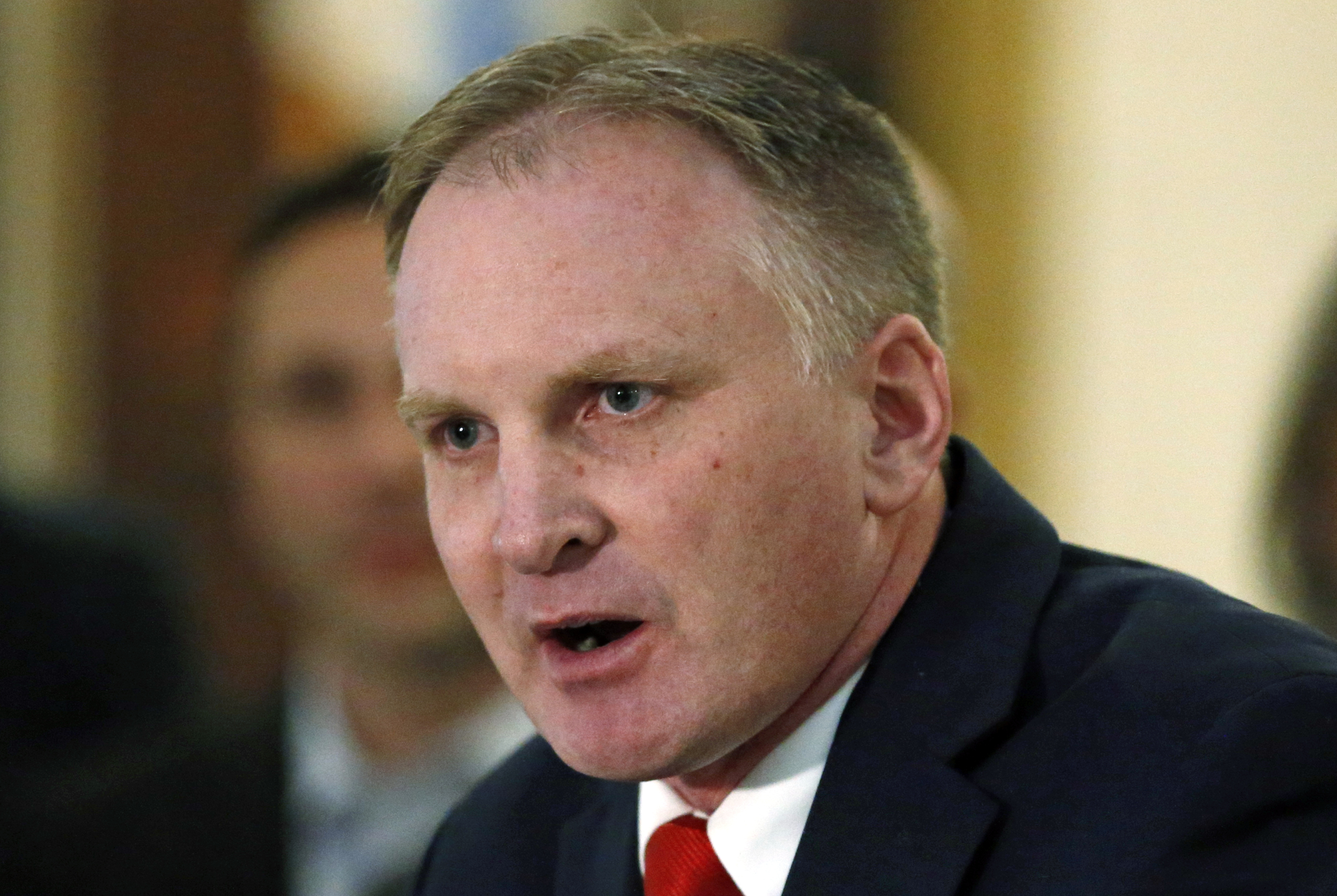Republican Rep. Craig Hall speaks during a news conference at the Utah State Capitol Thursday, Feb. 21, 2019, in Salt Lake City. Two Republican lawmakers are pushing to ban gay conversion therapy for minors in conservative Utah with a proposal that's being hailed as a milestone by advocates and won't be opposed by the influential Mormon church. (AP Photo/Rick Bowmer) Republican Rep. Craig Hall speaks during a news conference at the Utah State Capitol Thursday, Feb. 21, 2019, in Salt Lake City. Two Republican lawmakers are pushing to ban gay conversion therapy for minors in conservative Utah with a proposal that's being hailed as a milestone by advocates and won't be opposed by the influential Mormon church. (AP Photo/Rick Bowmer)