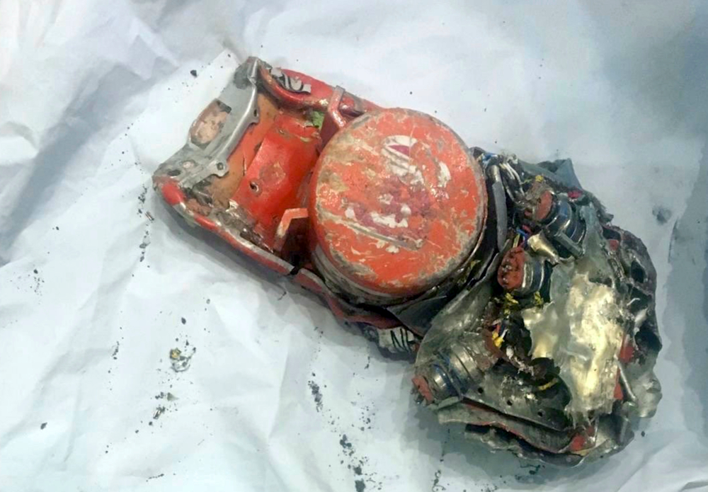 This photo provided by by the French air accident investigation authority BEA on Thursday, March 14, 2019, shows one of the black box flight recorder from the crashed Ethiopian Airlines jet, in le Bourget, north of Paris. The French air accident investigation agency has released a photo of the data recorder from the crashed Ethiopian Airlines jet. The agency, known by its French acronym BEA, received the flight's data recorder and voice recorder Thursday. (BEA via AP) This photo provided by by the French air accident investigation authority BEA on Thursday, March 14, 2019, shows one of the black box flight recorder from the crashed Ethiopian Airlines jet, in le Bourget, north of Paris. The French air accident investigation agency has released a photo of the data recorder from the crashed Ethiopian Airlines jet. The agency, known by its French acronym BEA, received the flight's data recorder and voice recorder Thursday. (BEA via AP)