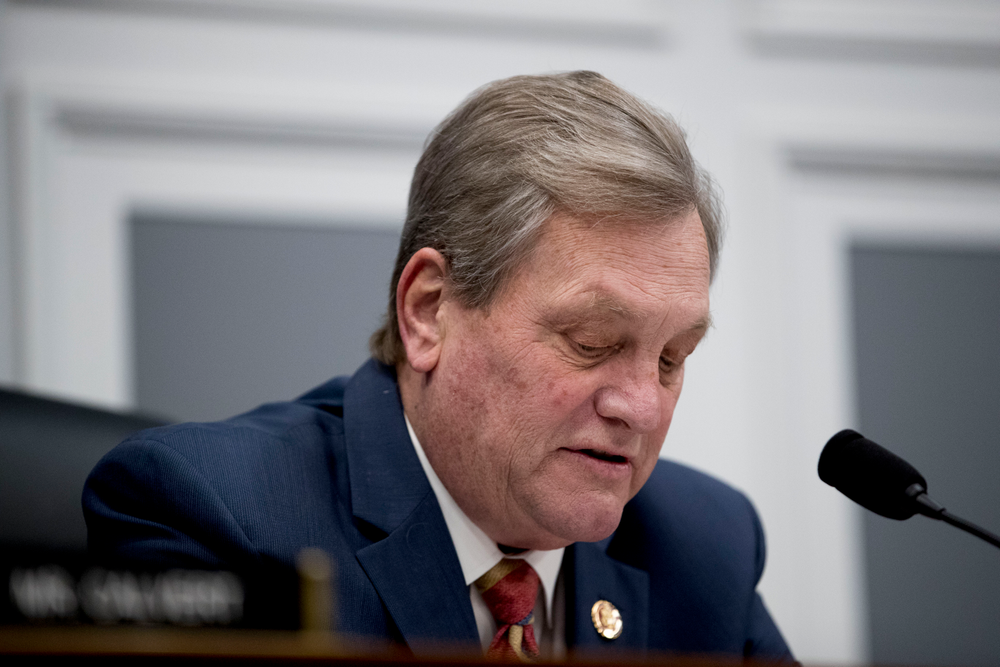 Ranking Member Mike Simpson, R-Idaho, speaks as Energy Secretary Rick Perry appears before a House Appropriations subcommittee hearing on budget on Capitol Hill in Washington, Tuesday, March 26, 2019. (AP Photo/Andrew Harnik) Ranking Member Mike Simpson, R-Idaho, speaks as Energy Secretary Rick Perry appears before a House Appropriations subcommittee hearing on budget on Capitol Hill in Washington, Tuesday, March 26, 2019. (AP Photo/Andrew Harnik)