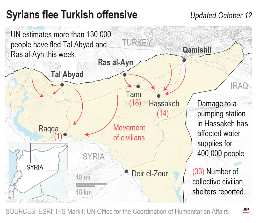 With airstrikes and artillery, Turkey has launched an offensive aimed at crushing Kurdish fighters in northern Syria.; With airstrikes and artillery, Turkey has launched an offensive aimed at crushing Kurdish fighters in northern Syria.;