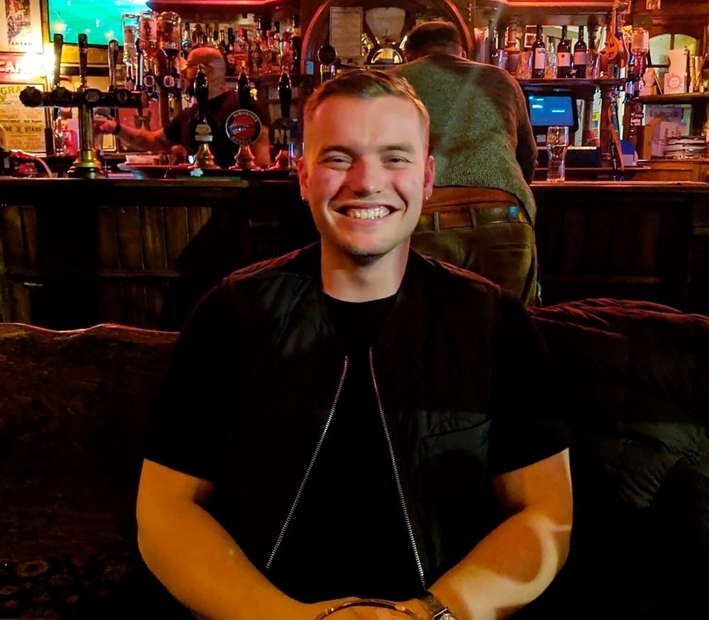In this undated family photo issued Sunday Dec. 1, 2019, by London's Metropolitan Police showing Jack Merritt, 25, who has been formally identified by the police as the man who died following a terror attack at London Bridge on Friday. A man wearing a fake suicide vest was subdued by bystanders as he went on a knife rampage killing two people and wounding others before being shot dead by police on Friday. (Family photo/London's Metropolitan Police via AP) In this undated family photo issued Sunday Dec. 1, 2019, by London's Metropolitan Police showing Jack Merritt, 25, who has been formally identified by the police as the man who died following a terror attack at London Bridge on Friday. A man wearing a fake suicide vest was subdued by bystanders as he went on a knife rampage killing two people and wounding others before being shot dead by police on Friday. (Family photo/London's Metropolitan Police via AP)