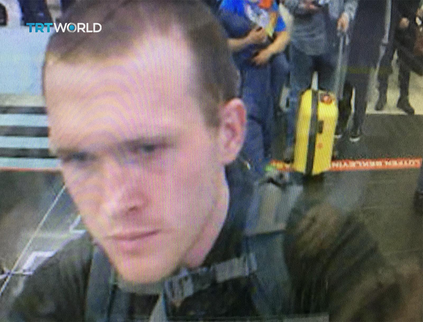 FILE - This image taken from CCTV video obtained by the state-run Turkish broadcaster TRT World and released March 16, 2019, shows Brenton Tarrant, the man suspected in the New Zealand mosque attacks, as he arrives in March 2016 at Istanbul's Ataturk International airport in Turkey. New Zealand Prime Minister Jacinda Ardern and about 30 other people got a chilling email from Tarrant. He attached a manifesto that was filled with racism and hatred as he tried to justify why he was about to carry out a massacre. (TRT World via AP, File) FILE - This image taken from CCTV video obtained by the state-run Turkish broadcaster TRT World and released March 16, 2019, shows Brenton Tarrant, the man suspected in the New Zealand mosque attacks, as he arrives in March 2016 at Istanbul's Ataturk International airport in Turkey. New Zealand Prime Minister Jacinda Ardern and about 30 other people got a chilling email from Tarrant. He attached a manifesto that was filled with racism and hatred as he tried to justify why he was about to carry out a massacre. (TRT World via AP, File)