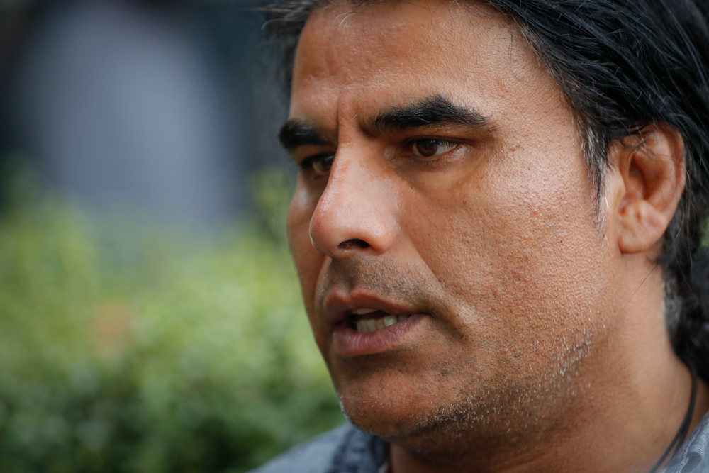 FILE - In this March 16, 2019, file photo, Abdul Aziz, survivor of mosque shooting speaks to Associated Press during an interview in Christchurch, New Zealand. Aziz is being hailed as a hero for preventing more deaths during Friday prayers at the Linwood mosque in Christchurch. (AP Photo/Vincent Thian, File) FILE - In this March 16, 2019, file photo, Abdul Aziz, survivor of mosque shooting speaks to Associated Press during an interview in Christchurch, New Zealand. Aziz is being hailed as a hero for preventing more deaths during Friday prayers at the Linwood mosque in Christchurch. (AP Photo/Vincent Thian, File)