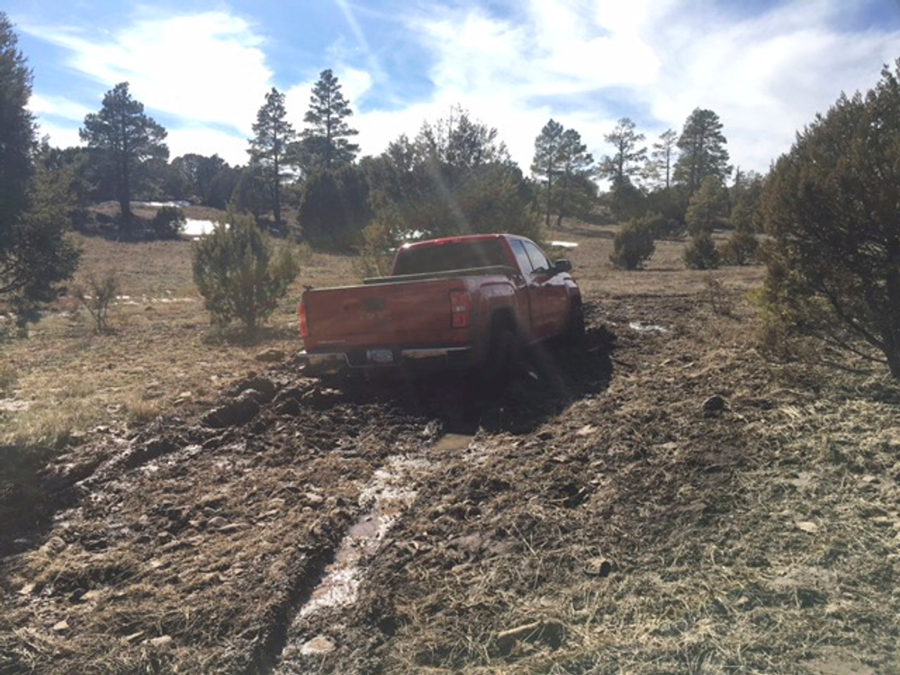 This March 2019 photo provided by the Coconino County Sheriff's Office shows a vehicle belonging to Ryan Long near Happy Jack, Ariz. Long, 38, who likely died from exposure while stranded in Arizona might have survived if he had not rejected rescue efforts because he was afraid of being arrested, authorities said Tuesday, March 19, 2019. (Coconino County Sheriff's Office via AP) This March 2019 photo provided by the Coconino County Sheriff's Office shows a vehicle belonging to Ryan Long near Happy Jack, Ariz. Long, 38, who likely died from exposure while stranded in Arizona might have survived if he had not rejected rescue efforts because he was afraid of being arrested, authorities said Tuesday, March 19, 2019. (Coconino County Sheriff's Office via AP)
