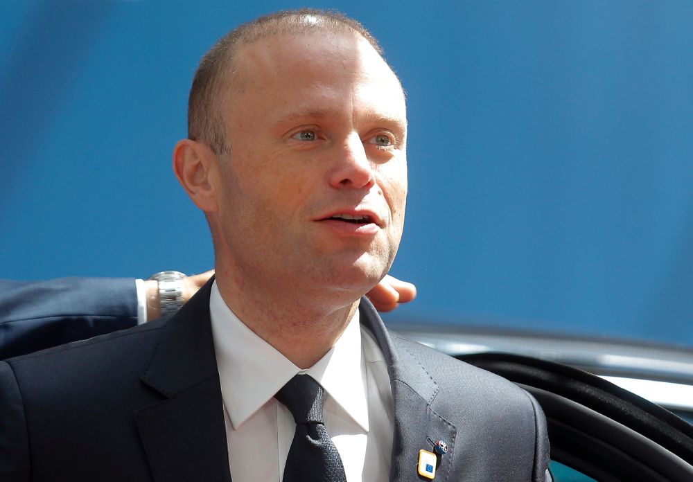 FILE - In this Thursday, June 20, 2019 file photo, Malta's Prime Minister Joseph Muscat arrives for an EU summit at the Europa building in Brussels. Maltese Prime Minister Joseph Muscat said Sunday Dec. 1, 2019, that he would resign in January following pressure from citizens for the truth about the 2017 car bombing that killed a journalist. (Julien Warnand/Pool via AP, File) FILE - In this Thursday, June 20, 2019 file photo, Malta's Prime Minister Joseph Muscat arrives for an EU summit at the Europa building in Brussels. Maltese Prime Minister Joseph Muscat said Sunday Dec. 1, 2019, that he would resign in January following pressure from citizens for the truth about the 2017 car bombing that killed a journalist. (Julien Warnand/Pool via AP, File)