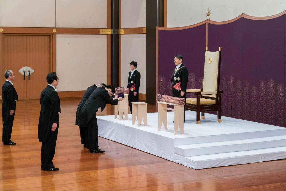 On 1st Day As Japan S Emperor Naruhito Vows To Pursue Peace