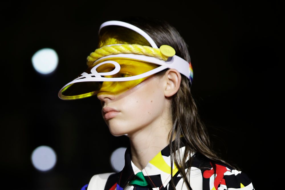 A model wears a creation as part of the Benetton Spring-Summer 2020 collection, unveiled during the fashion week, in Milan, Italy, Tuesday, Sept. 17, 2019. (AP Photo/Luca Bruno) A model wears a creation as part of the Benetton Spring-Summer 2020 collection, unveiled during the fashion week, in Milan, Italy, Tuesday, Sept. 17, 2019. (AP Photo/Luca Bruno)