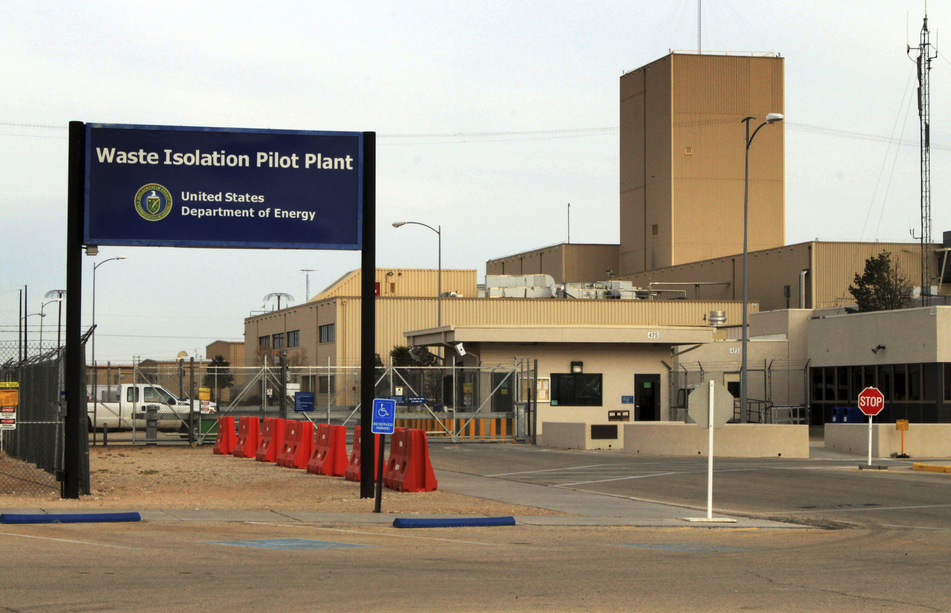 FILE - This March 6, 2014, file photo shows the idled Waste Isolation Pilot Plant, the nation's only underground nuclear waste repository, near Carlsbad, N.M. Shipments of waste to the repository resumed in April 2017 for the first time since a 2014 radiation release contaminated part of the facility. (AP Photo/Susan Montoya Bryan, File) FILE - This March 6, 2014, file photo shows the idled Waste Isolation Pilot Plant, the nation's only underground nuclear waste repository, near Carlsbad, N.M. Shipments of waste to the repository resumed in April 2017 for the first time since a 2014 radiation release contaminated part of the facility. (AP Photo/Susan Montoya Bryan, File)