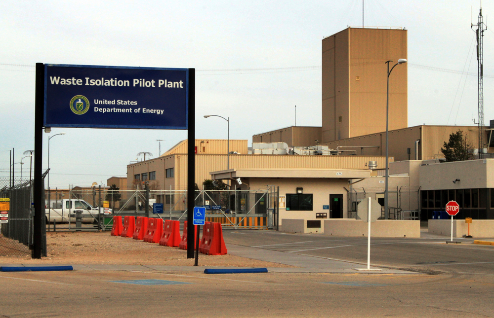 FILE - This March 6, 2014, file photo shows the idled Waste Isolation Pilot Plant, the nation's only underground nuclear waste repository, near Carlsbad, N.M. Shipments of waste to the repository resumed in April 2017 for the first time since a 2014 radiation release contaminated part of the facility. (AP Photo/Susan Montoya Bryan, File) FILE - This March 6, 2014, file photo shows the idled Waste Isolation Pilot Plant, the nation's only underground nuclear waste repository, near Carlsbad, N.M. Shipments of waste to the repository resumed in April 2017 for the first time since a 2014 radiation release contaminated part of the facility. (AP Photo/Susan Montoya Bryan, File)