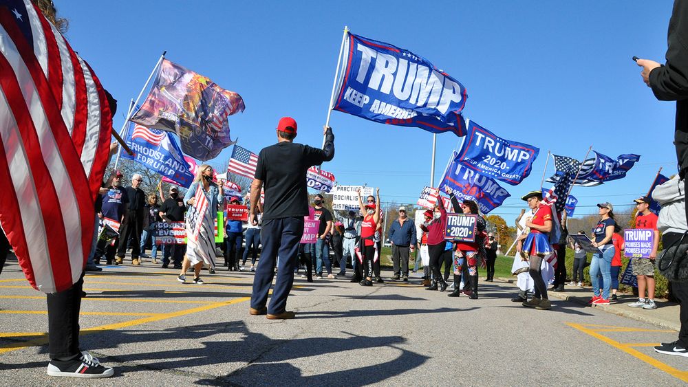 'I'm fearful' Trump supporters say political division is