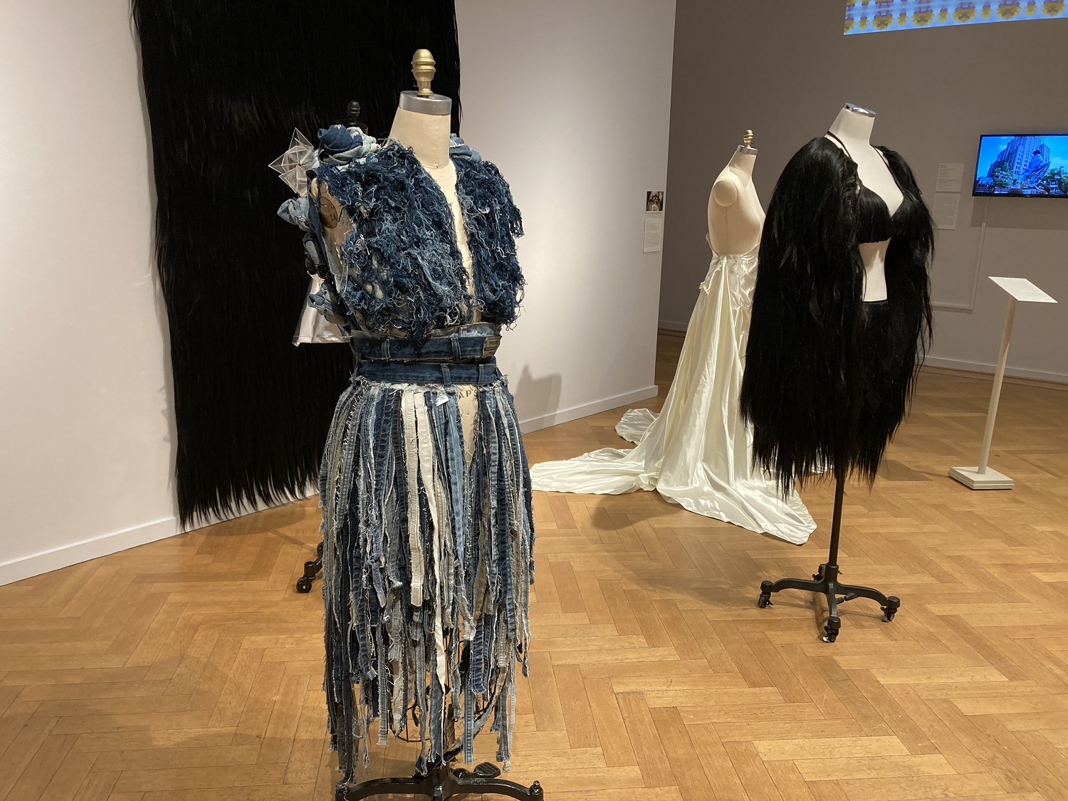 Newport Art Museum weaves textiles and apparel in two outstanding exhibitions