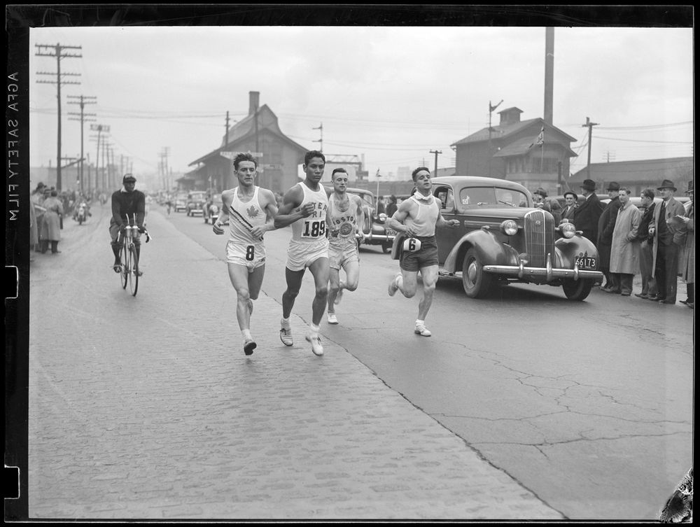 Ретро забег. Бостонский марафон 1967. We all know the Legend of the first Marathon.