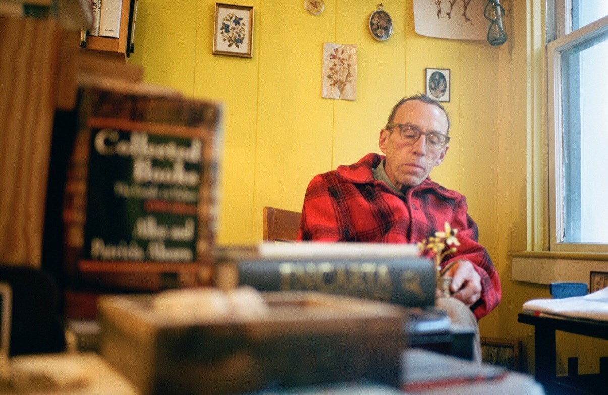 Ira Cohen ran a bookstore on the same block as the art school where he modeled.  