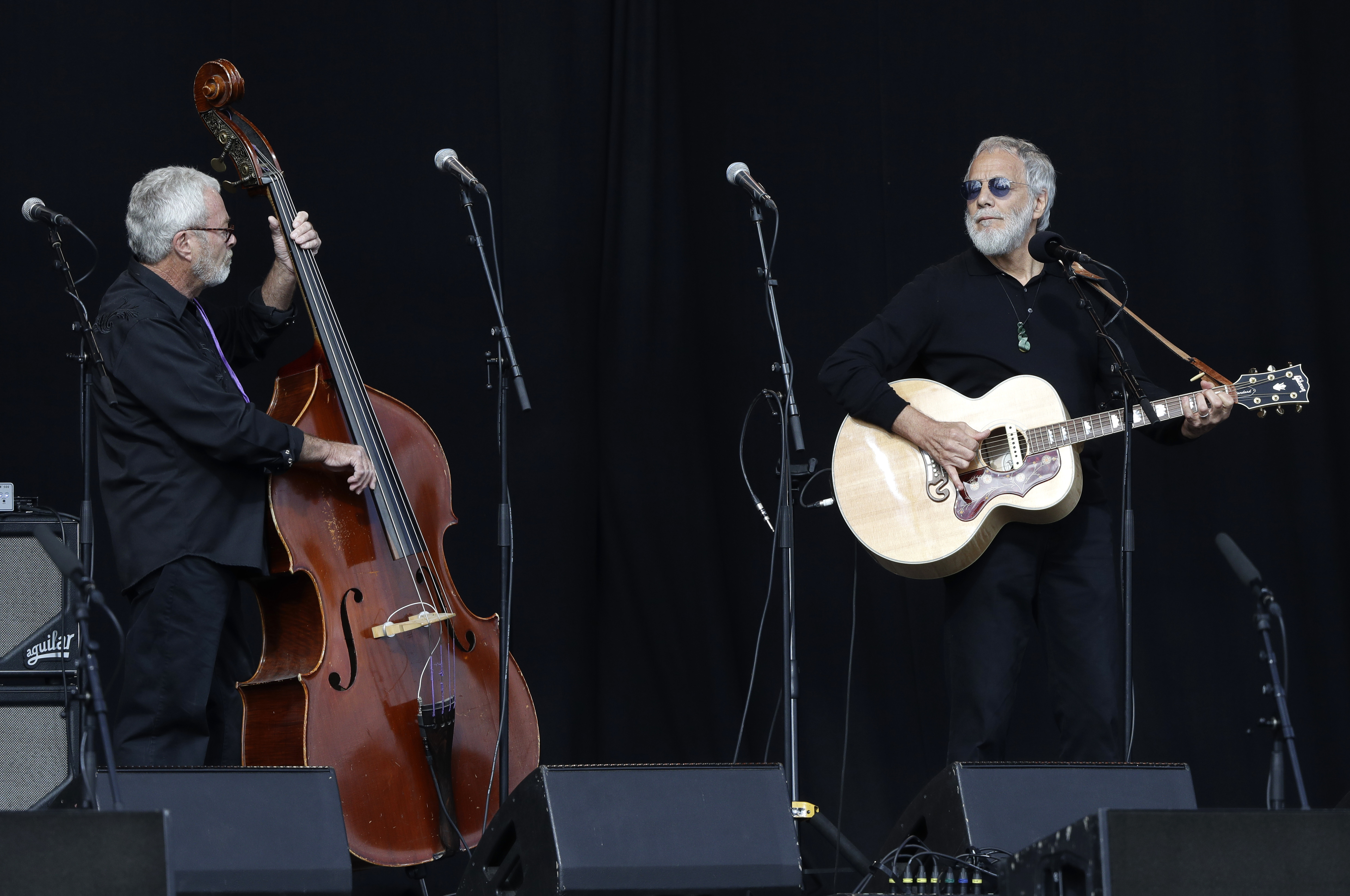 Yusuf Islam/Cat Stevens sings during a national remembrance service in Hagley Park for the victims of the March 15 mosque terrorist attack in Christchurch, New Zealand, Friday, March 29, 2019. (AP Photo/Mark Baker) Yusuf Islam/Cat Stevens sings during a national remembrance service in Hagley Park for the victims of the March 15 mosque terrorist attack in Christchurch, New Zealand, Friday, March 29, 2019. (AP Photo/Mark Baker)