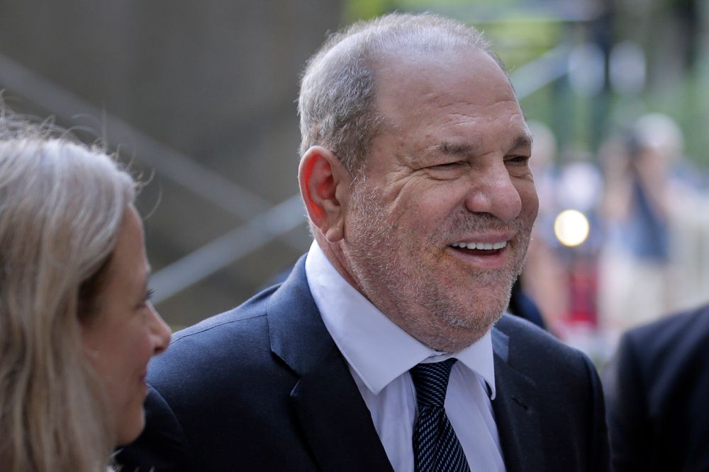 Harvey Weinstein, right, arrives at court for a hearing related to his sexual assault case, Thursday, July 11, 2019, in New York. Weinstein's lawyer Jose Baez is going to court Thursday to get a judge's permission to leave the case, the latest defection from what was once seen as a modern version of O.J. Simpson's Harvey Weinstein, right, arrives at court for a hearing related to his sexual assault case, Thursday, July 11, 2019, in New York. Weinstein's lawyer Jose Baez is going to court Thursday to get a judge's permission to leave the case, the latest defection from what was once seen as a modern version of O.J. Simpson's