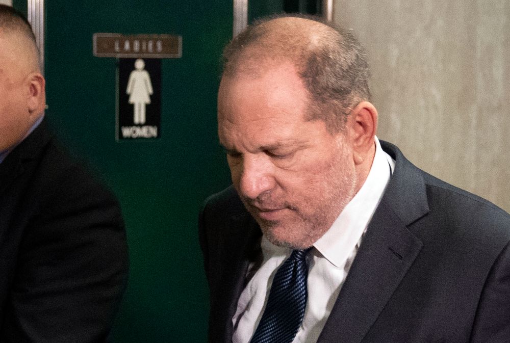 Former movie mogul Harvey Weinstein arrives at State Supreme Court for a hearing related to his sexual assault case, Thursday, July 11, 2019, in New York. Weinstein's lawyer Jose Baez is going to court Thursday to get a judge's permission to leave the case, the latest defection from what was once seen as a modern version of O.J. Simpson's Former movie mogul Harvey Weinstein arrives at State Supreme Court for a hearing related to his sexual assault case, Thursday, July 11, 2019, in New York. Weinstein's lawyer Jose Baez is going to court Thursday to get a judge's permission to leave the case, the latest defection from what was once seen as a modern version of O.J. Simpson's
