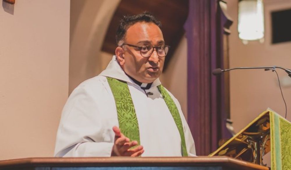 Reverend Sunil Chandy of Christ Episcopal Church in Westerly