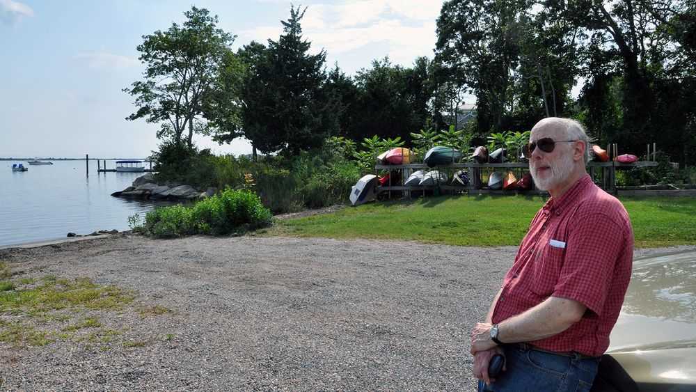 Charlestown resident Will Collette poses for a photo at the Shady Harbor Fire District boat launch in Charlestown.